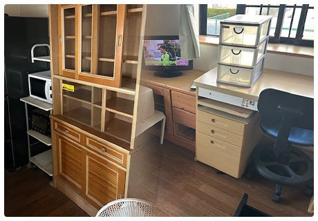 アパート退去時不用品の回収